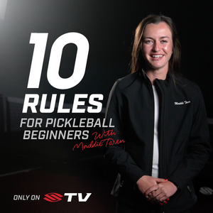 The two types of legal pickleball serves: Tips for beginners from pickleball official Maddie Toren on SelkirkTV Featured Image