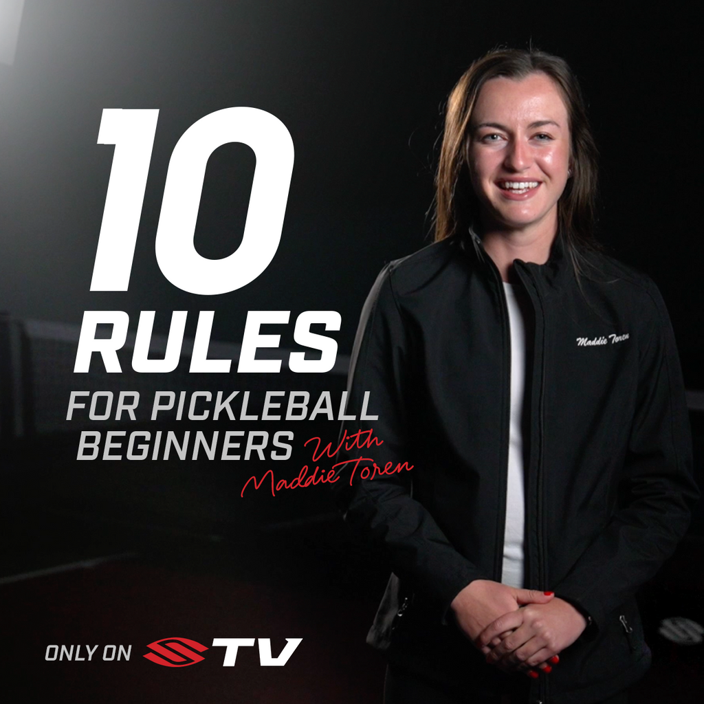 The pickleball around-the-post shot explained  — Tips for beginners from pickleball official Maddie Toren on Selkirk TV