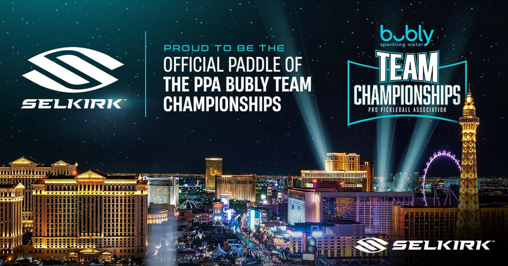 Selkirk named official pickleball paddle of highly anticipated PPA Team Championship even at Mandalay Bay Convention Center in Las Vegas