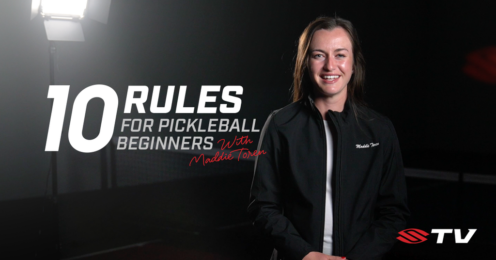 How do you call a pickleball in or out? Tips for beginners from pickleball official Maddie Toren on Selkirk TV