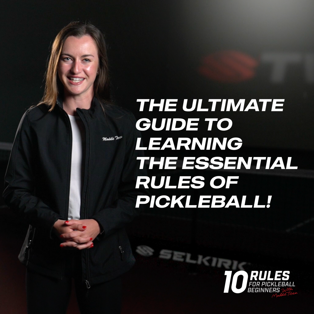 Pickleball net requirements: Tips for beginners from pickleball official Maddie Toren on Selkirk TV