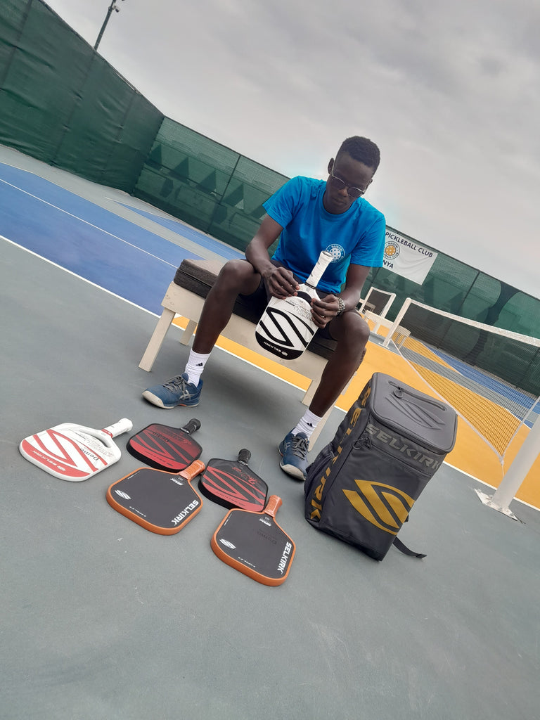 Brian Omwando aims to grow the sport of pickleball in Kenya