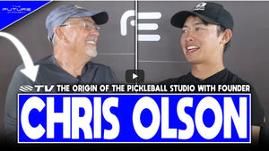 Chris Olson's Crazy Path to Becoming the Biggest Paddle Reviewer in Pickleball - The Future of Pickleball Podcast on SelkirkTV Featured Image