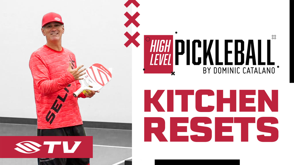 How to reset a pickleball to regain control at the kitchen line — Strategic insights from Dominic Catalano on SelkirkTV