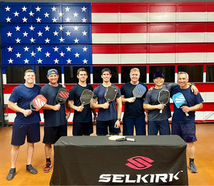 From the firehouse to the pickleball courts: Fire captain uses pickleball to bond with his crew Featured Image