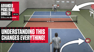 When and how to approach the net in singles pickleball: Tips from pro Collin Shick Featured Image