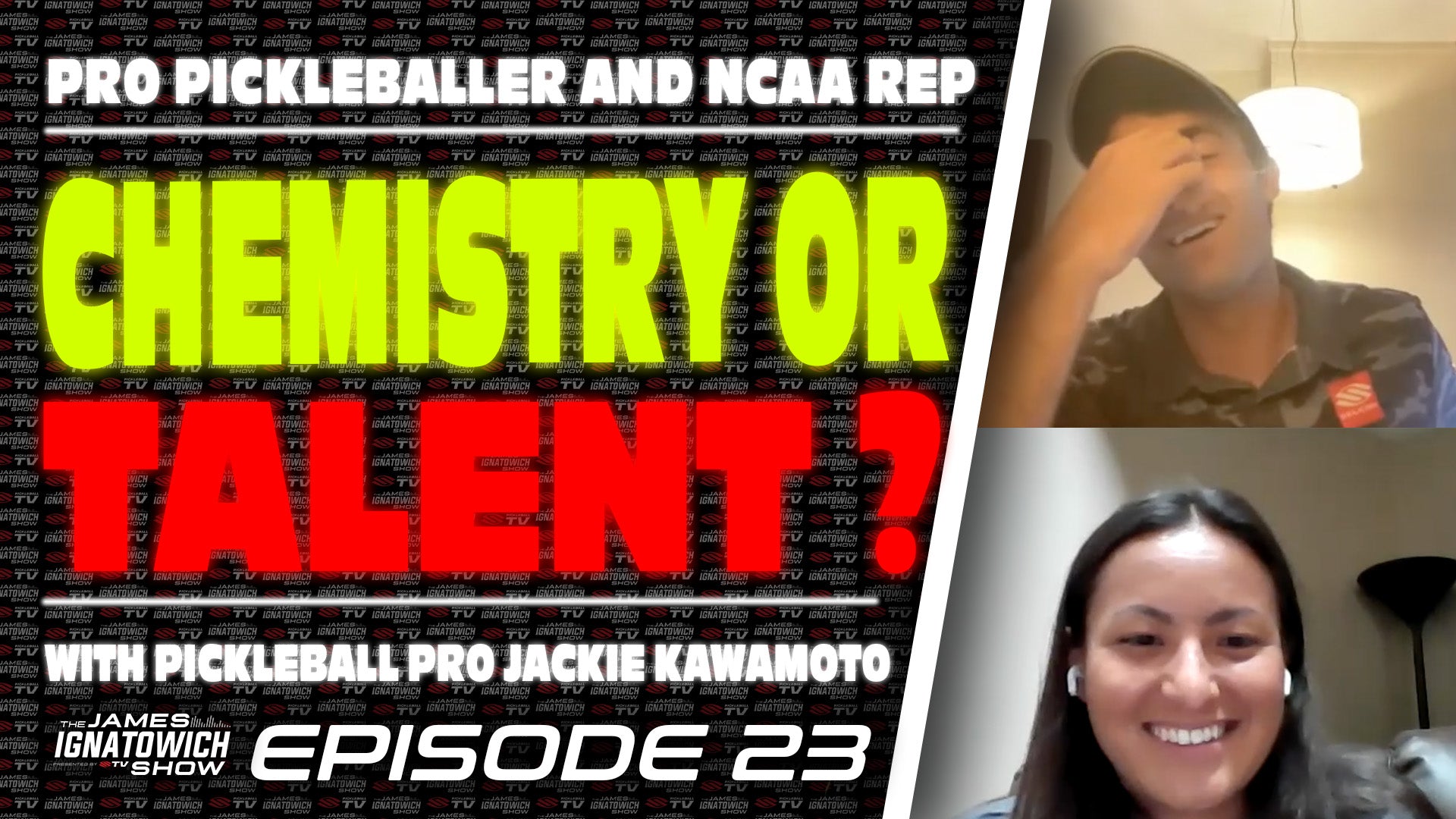 From NCAA rep to professional pickleballer, Jackie Kawamoto shares all — The James Ignatowich Show on SelkirkTV