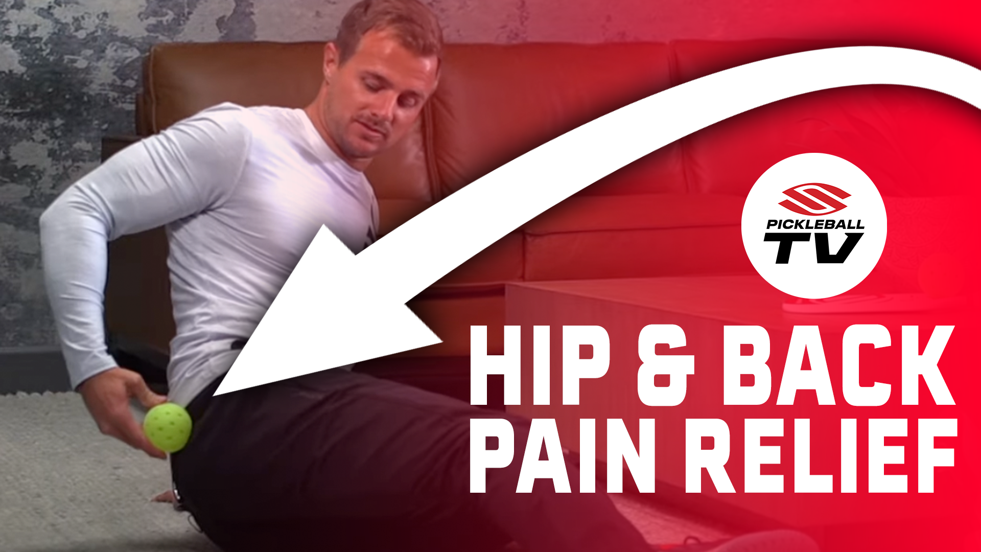 How to relieve pickleball back and hip pain