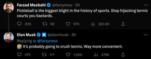 Start playing pickleball: The sport Elon Musk says is going to 'crush tennis' Featured Image