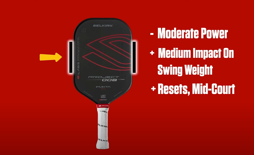 How & where to add weight to your pickleball paddle.