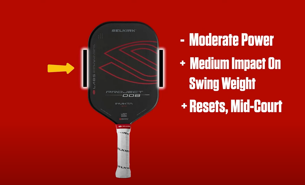 How & where to add weight to your pickleball paddle: Selkirk U