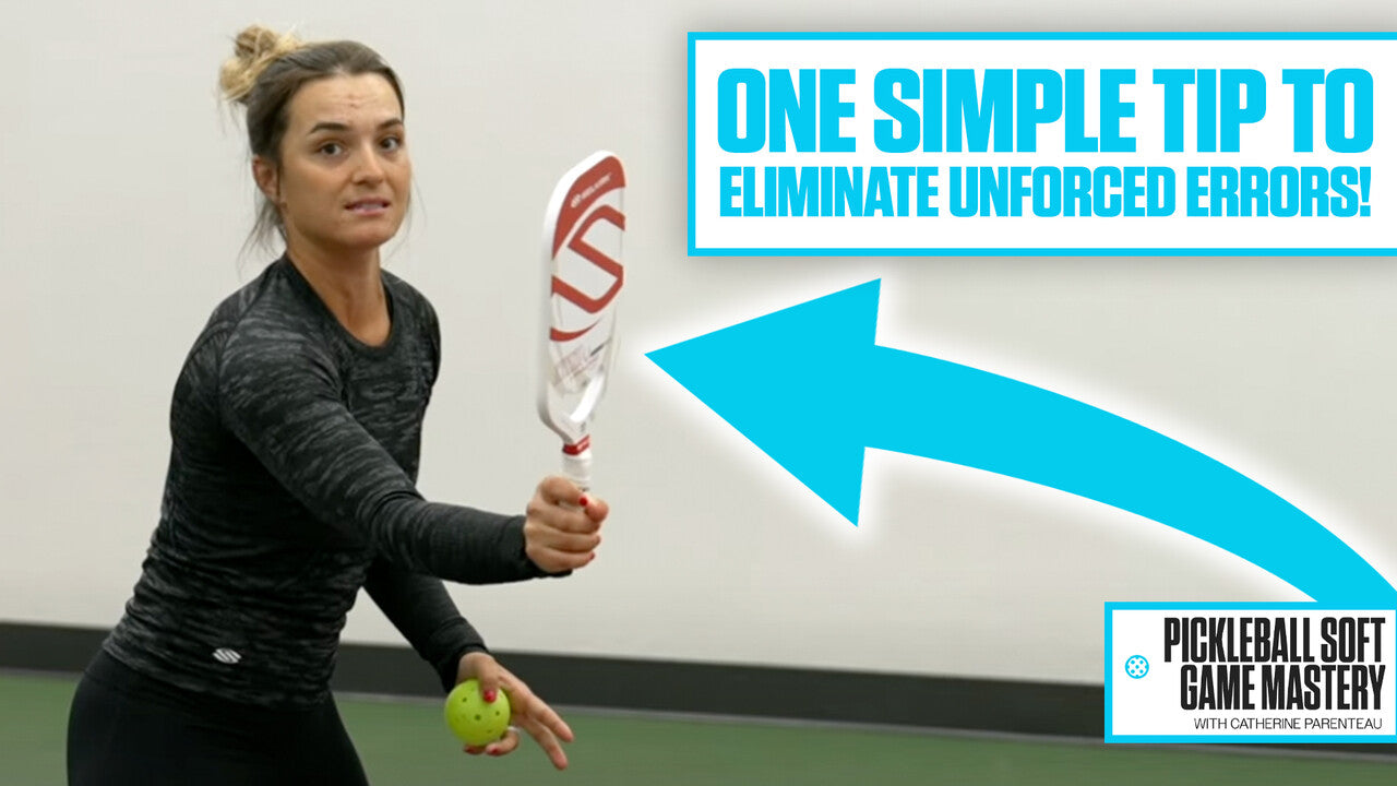 How to hold your pickleball paddle for the perfect volley  — Tips from pro Catherine Parenteau