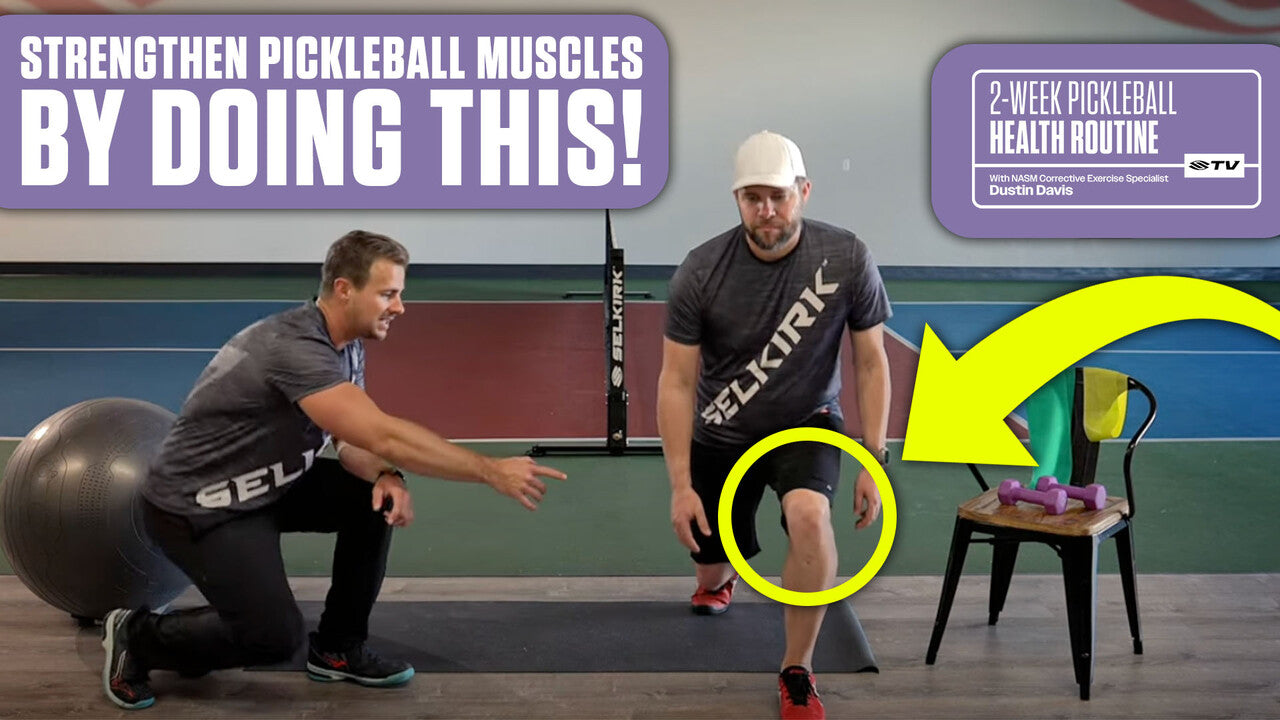 The importance of stretching and strengthening for pickleball