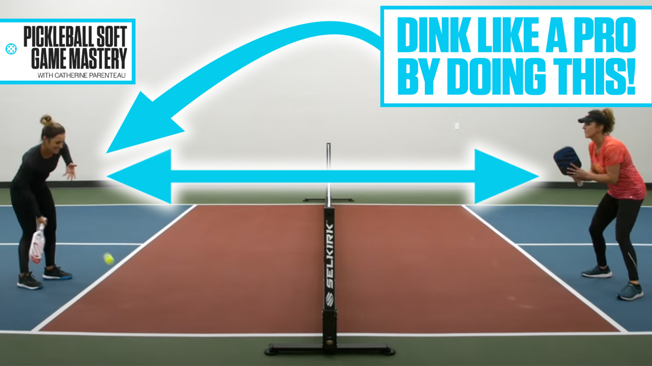 Mastering dinking in pickleball: Tips from pro Catherine Parenteau