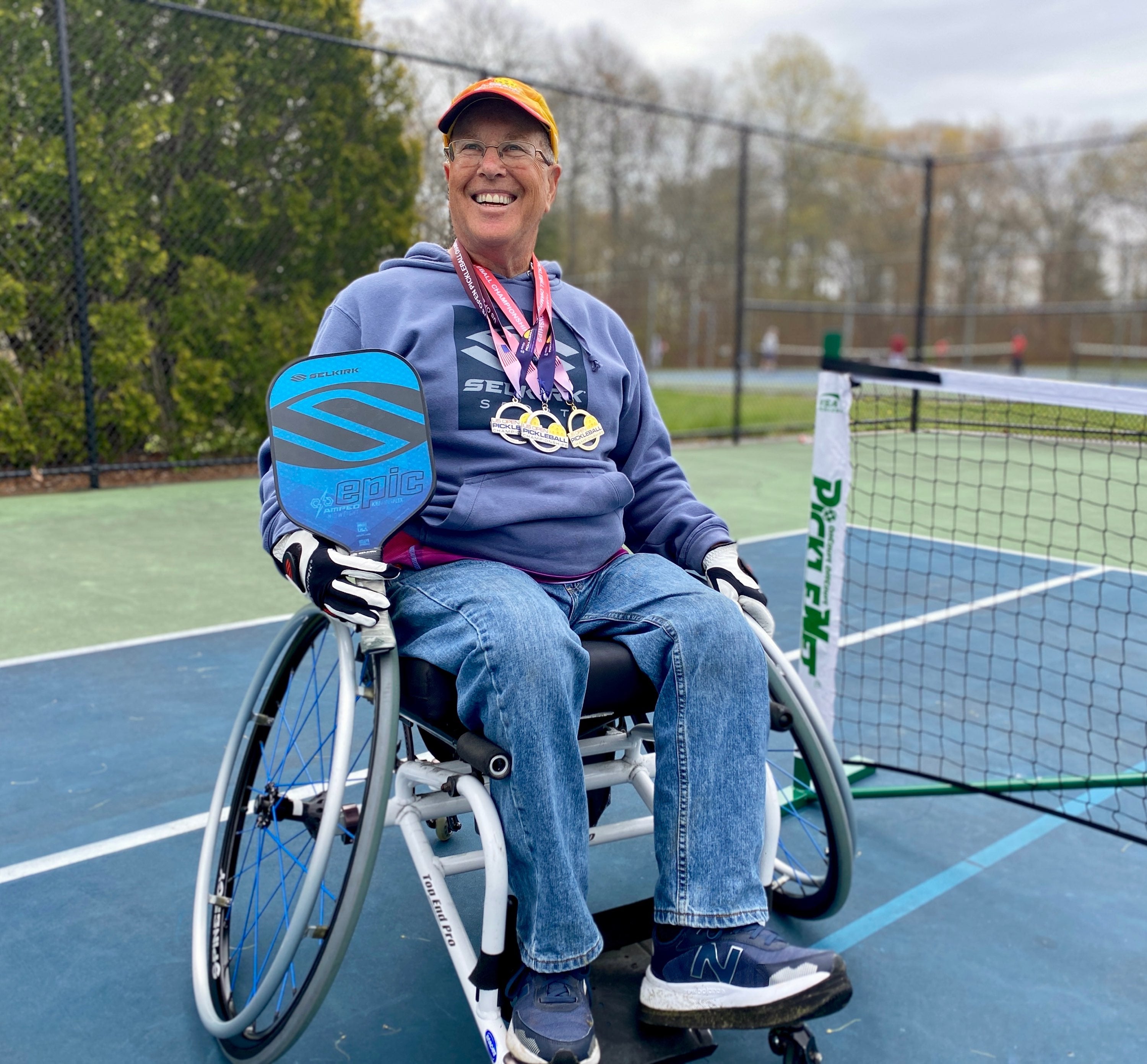 Using a wheelchair unlocks Michael Lipp’s pickleball competitive edge