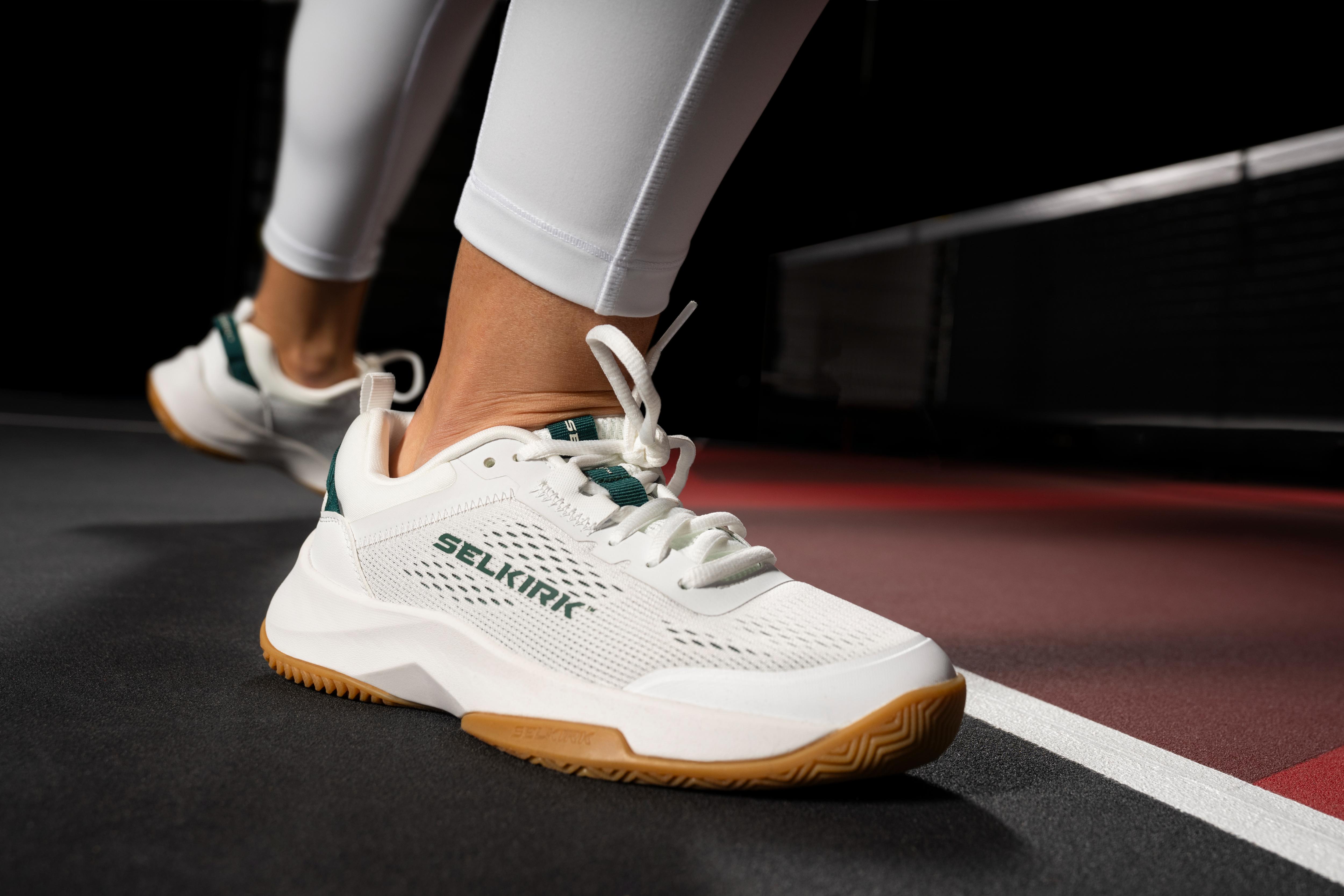 Selkirk Courtstrike pickleball shoes editorial image.