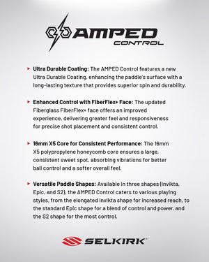 AMPED Control - Epic / Blue / Midweight / None