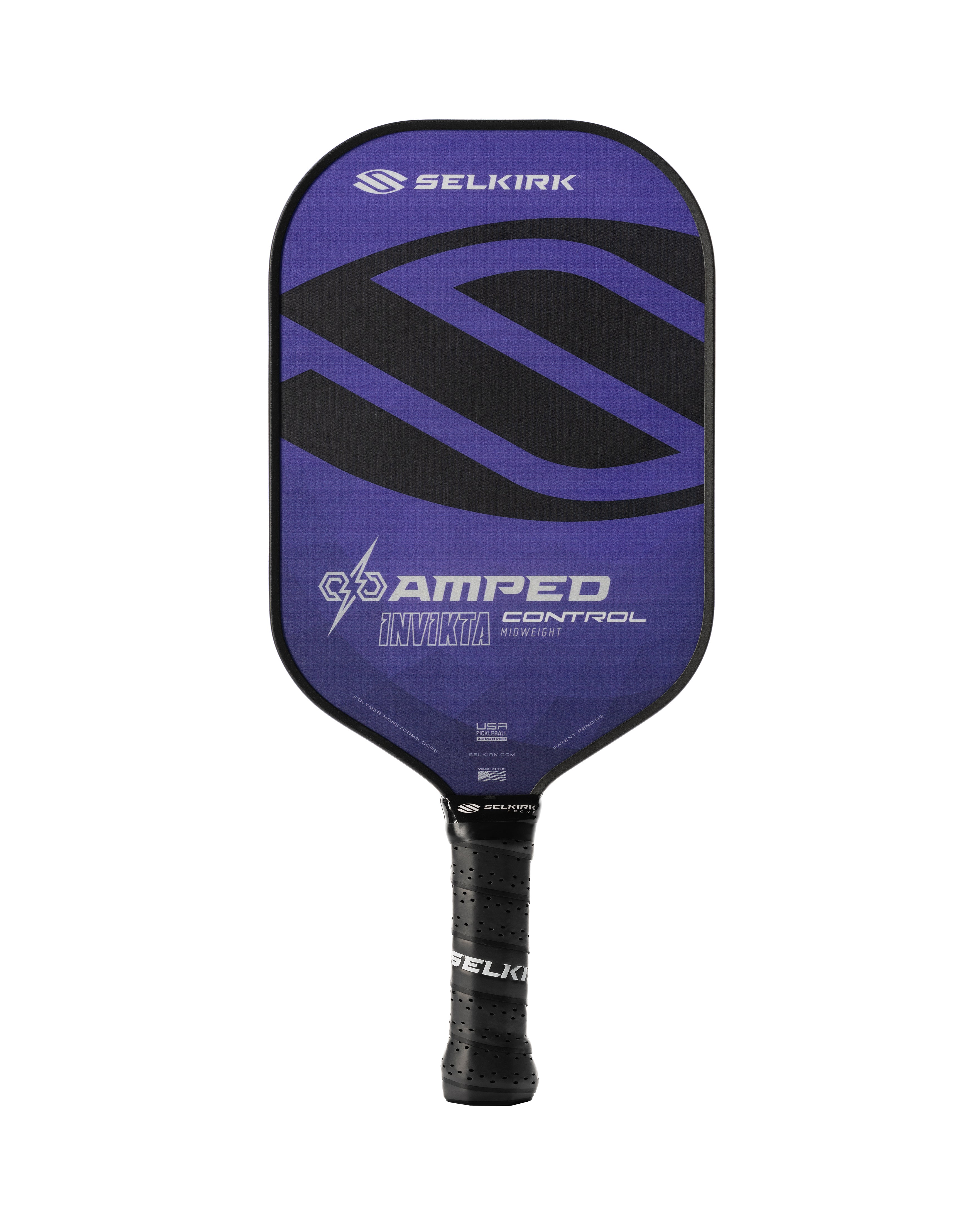 Selkirk AMPED Control - Invikta - Pickleball Paddle - Invikta / Purple / Midweight / None