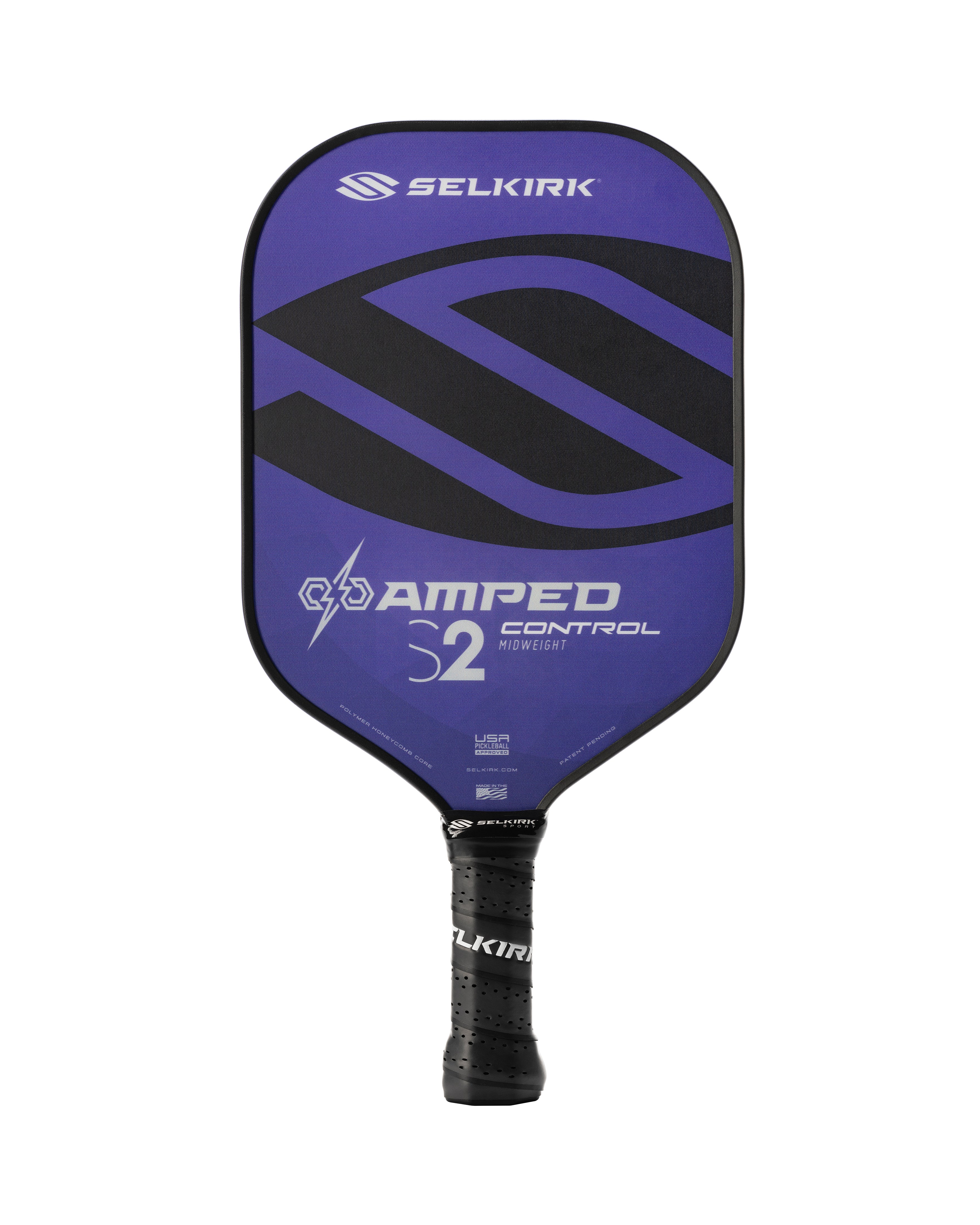 Purple Selkirk AMPED Control - S2 - Pickleball Paddle