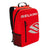 Red Selkirk Core Line Day Bag with logo and front pocket