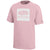 Pink Selkirk Youth Short Sleeve Jersey featuring a white logo