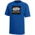 Blue Selkirk Youth Short Sleeve Jersey with logo