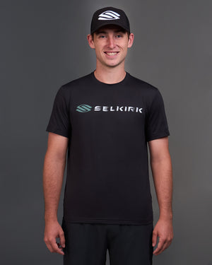 Selkirk x Rhone Men’s Backspin Tee - Black / Small