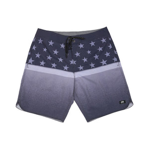 Men's Flag Shorts - Gray / 30