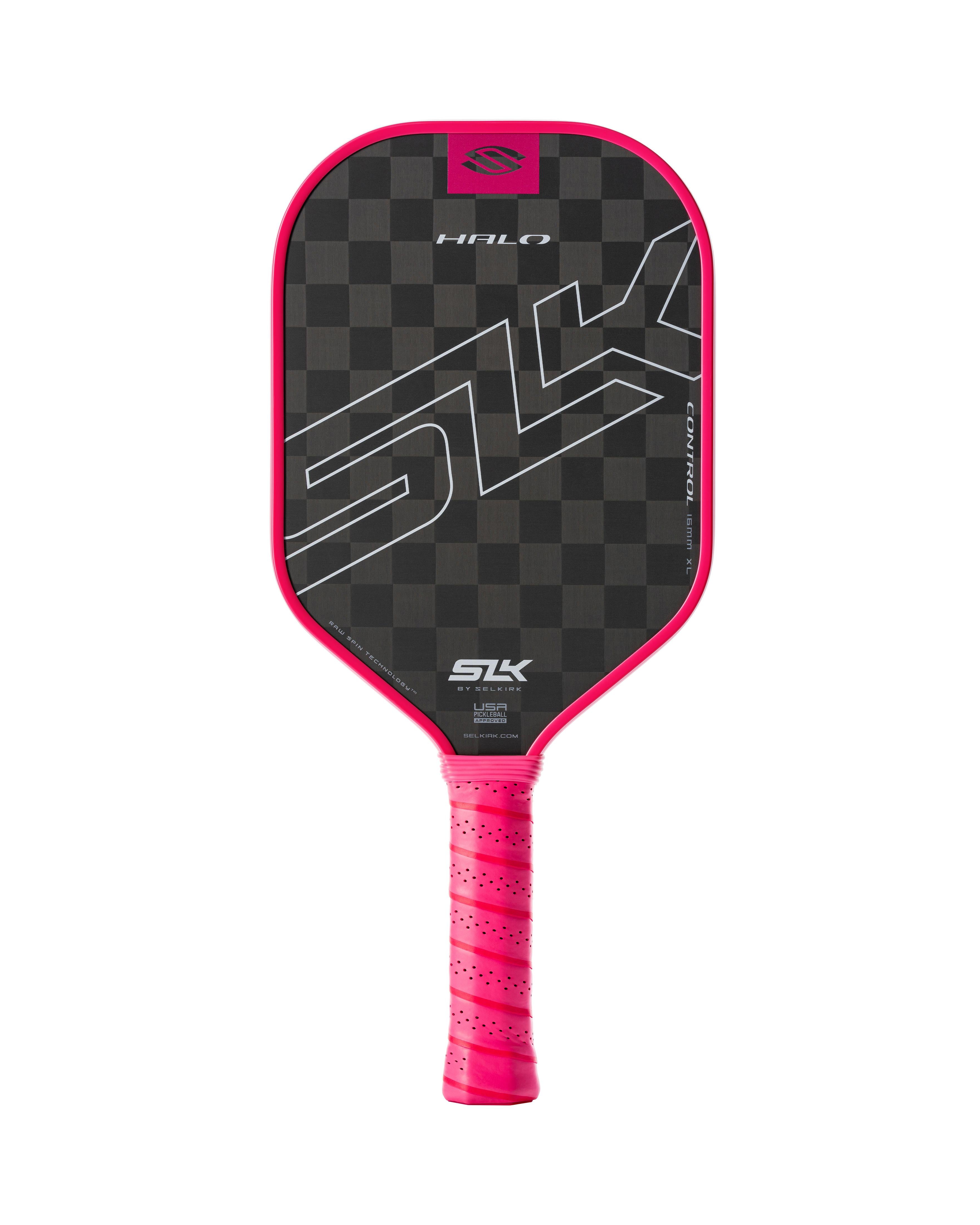 SLK HALO Control XL Pickleball Paddle by Selkirk Sport in blue.