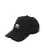 Black Selkirk Sport Classic Fitted Pickleball Cap with logo