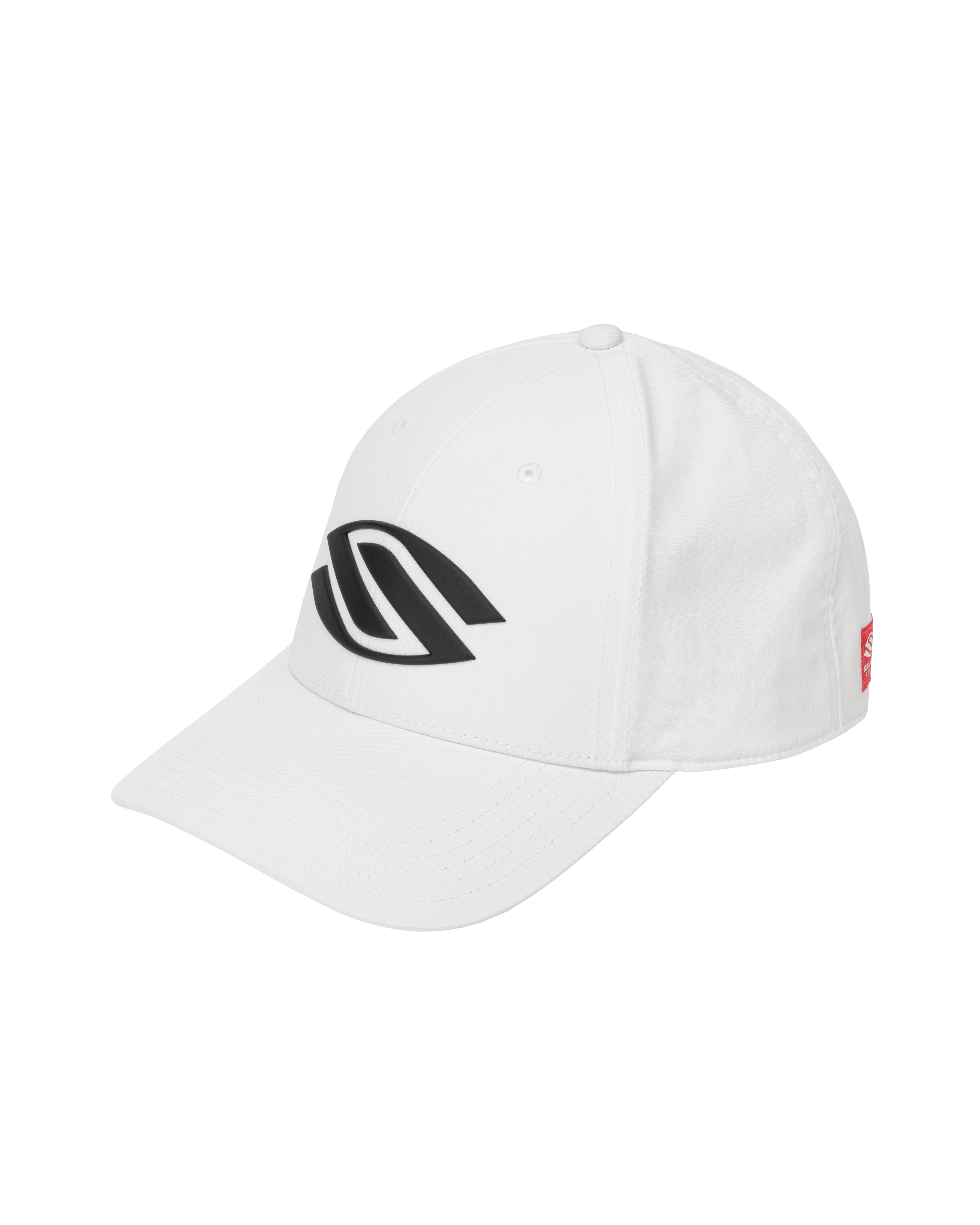 White Selkirk Sport Wide Brim Performance Hat