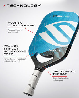 Selkirk LUXX Control Air - S2 - Pickleball Paddle - 