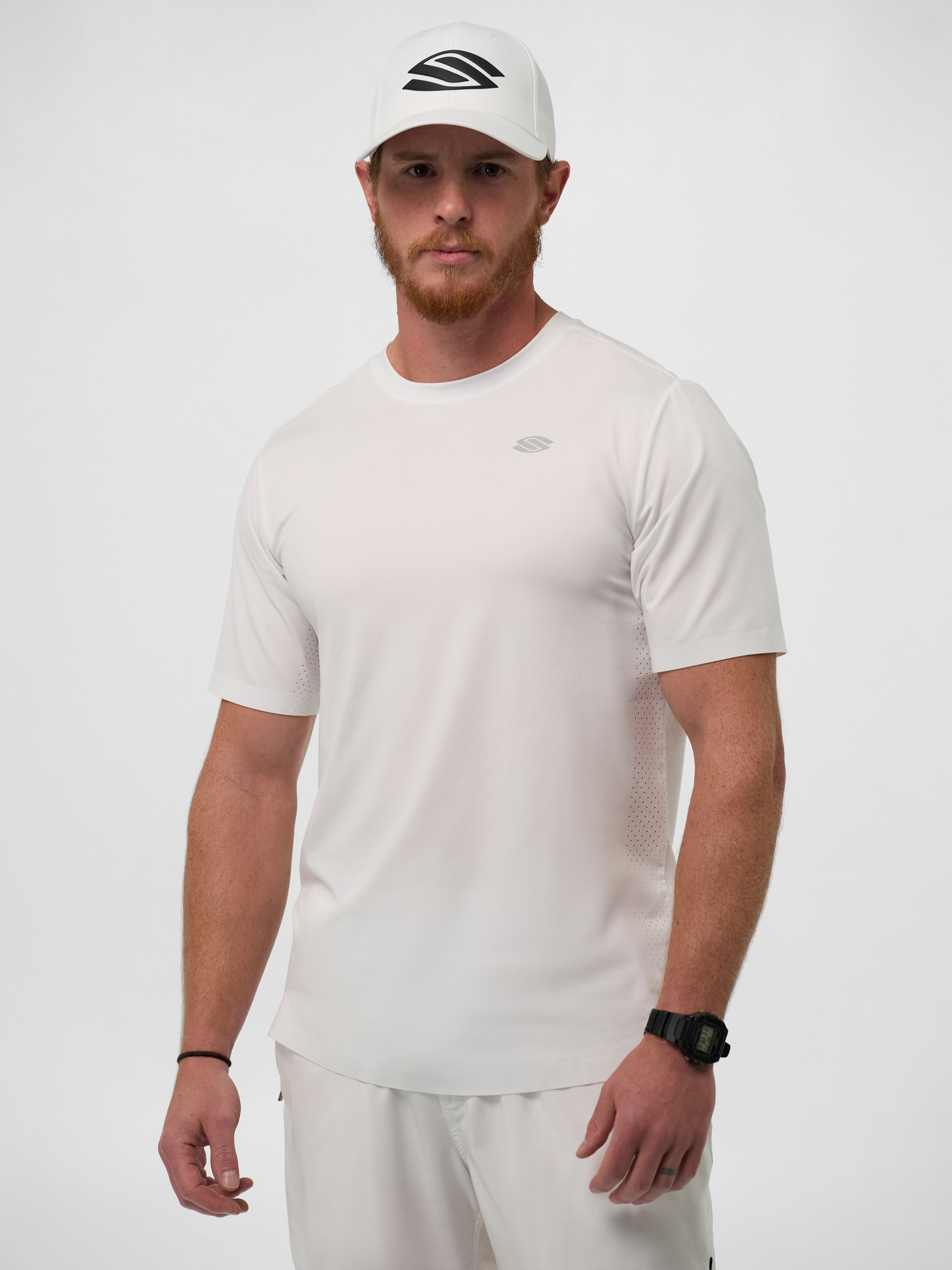 Men's Pro Line Athletic Short Sleeve - Chalk / XS