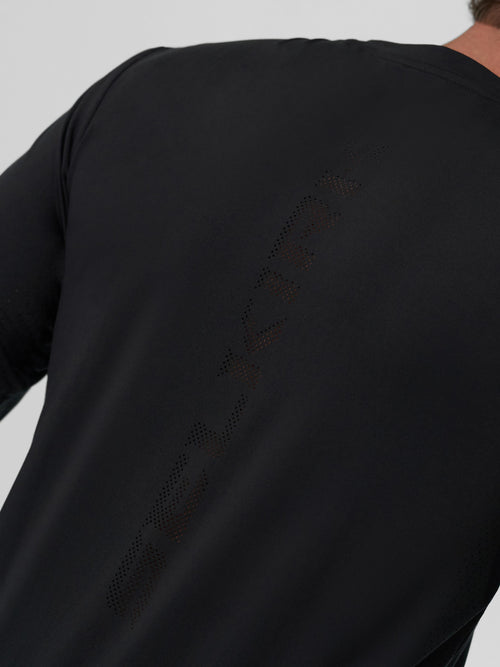 Men's Pro Line Athletic Long Sleeve Shirt - Blackout / XS