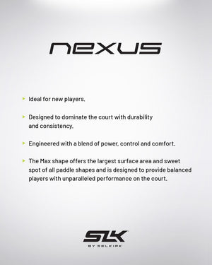 SLK Nexus - Max - Pickleball Paddle - Citron