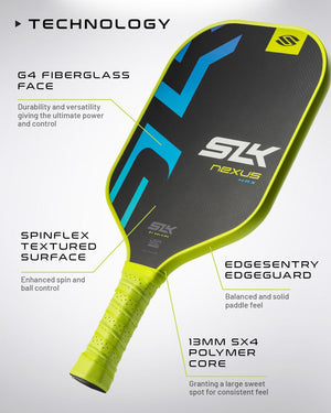 SLK Nexus - Max - Pickleball Paddle - Citron