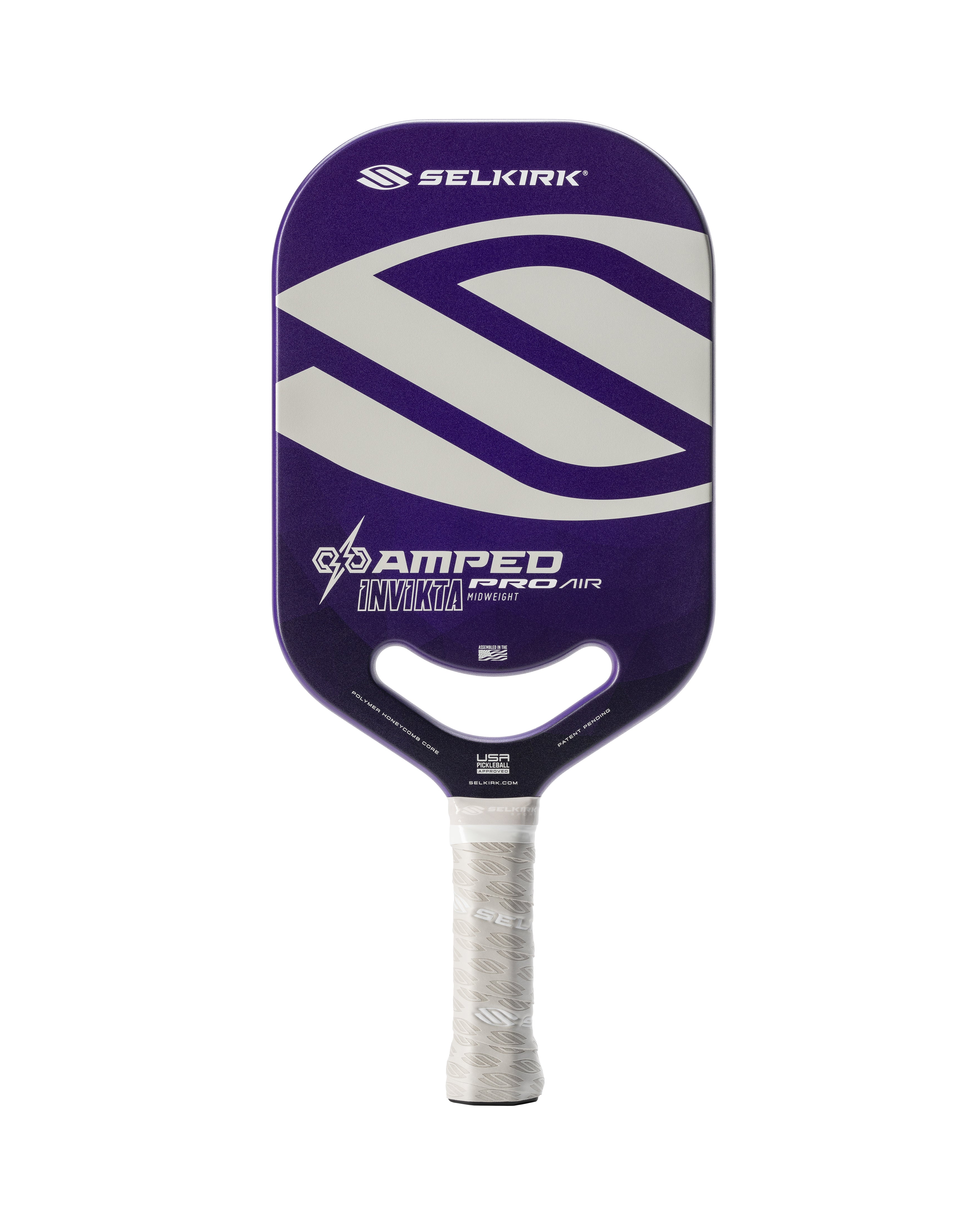 Purple Selkirk AMPED Pro Air - Invikta - Pickleball Paddle