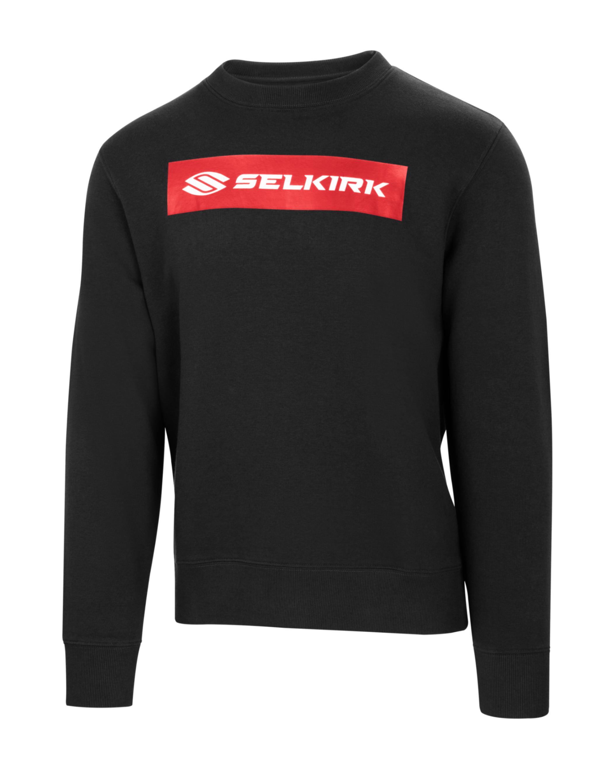 Selkirk Sport Sideline Soft Cotton Crew Neck Sweatshirt - Black / S