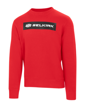 Selkirk Sport Sideline Soft Cotton Crew Neck Sweatshirt - Red / XXL