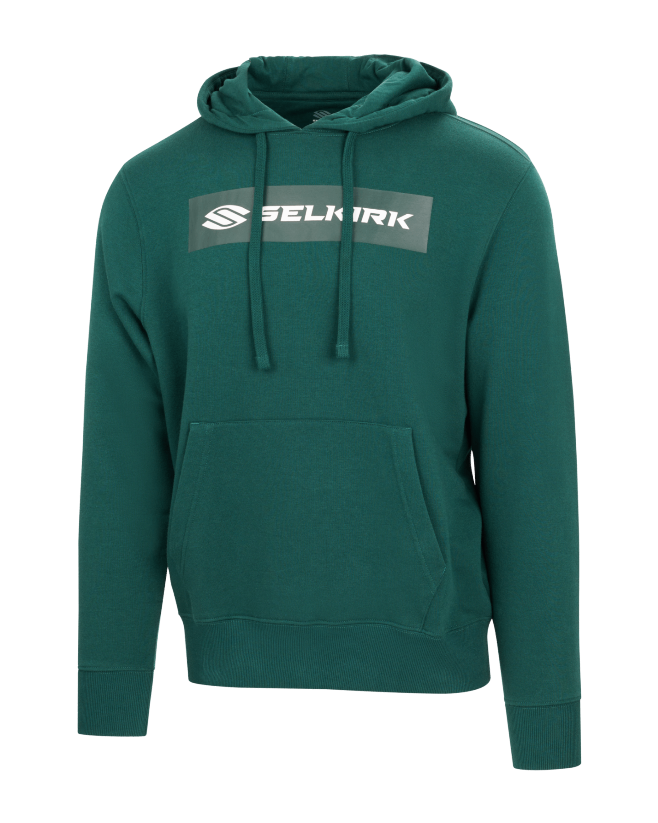 Teal Selkirk Sport Sideline Soft Cotton Hoodie with logo on front