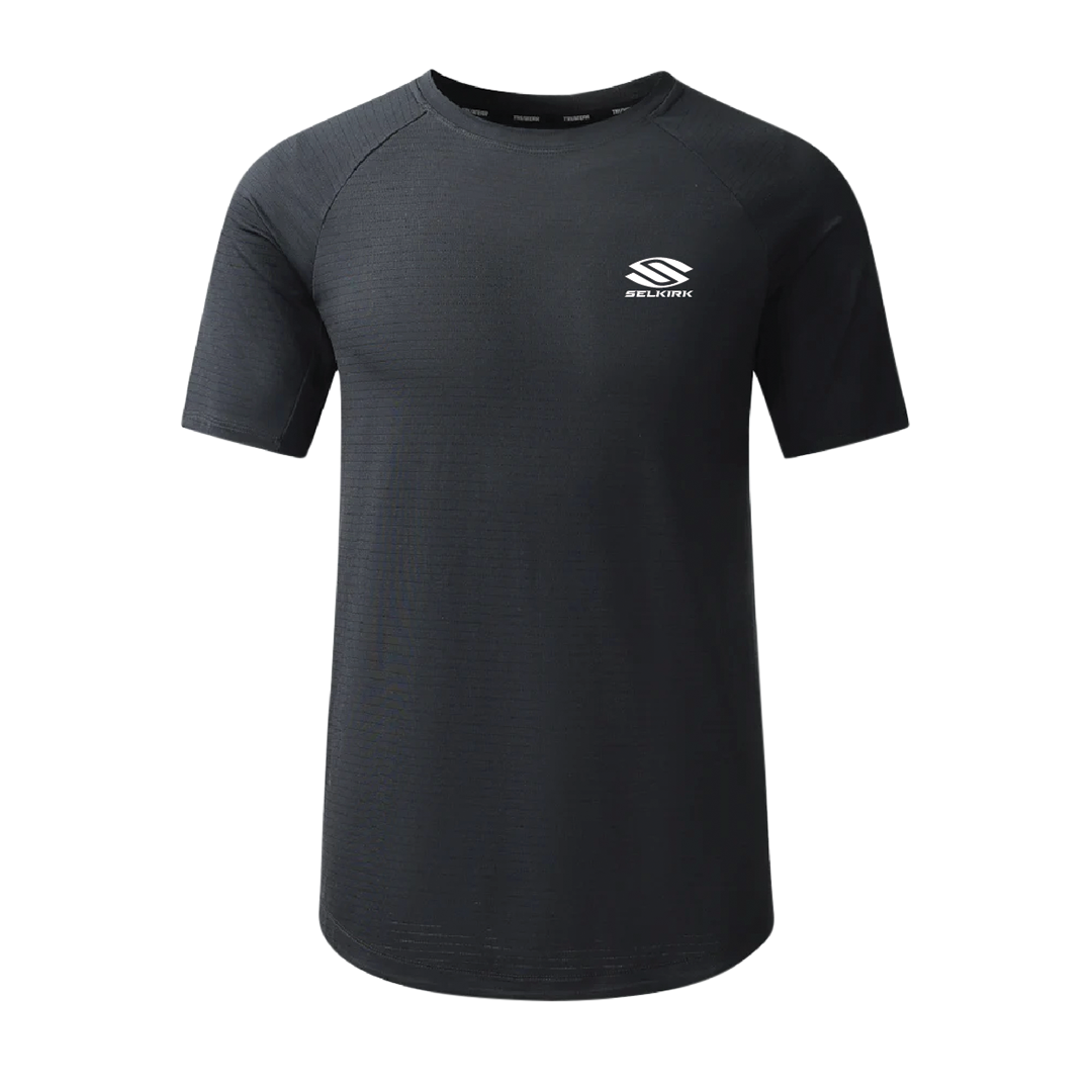 Selkirk pickleball men's short-sleeve shirt.