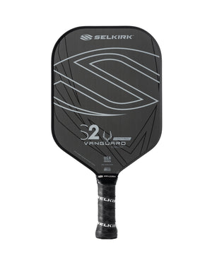 Selkirk VANGUARD Control - S2 - Pickleball Paddle - S2 / Midweight / Raw Carbon / None