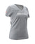 Gray Selkirk Sport Women's Symmetrix Short Sleeve V-Neck Tee