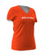 Orange Women's Symmetrix Short Sleeve V-Neck Tee