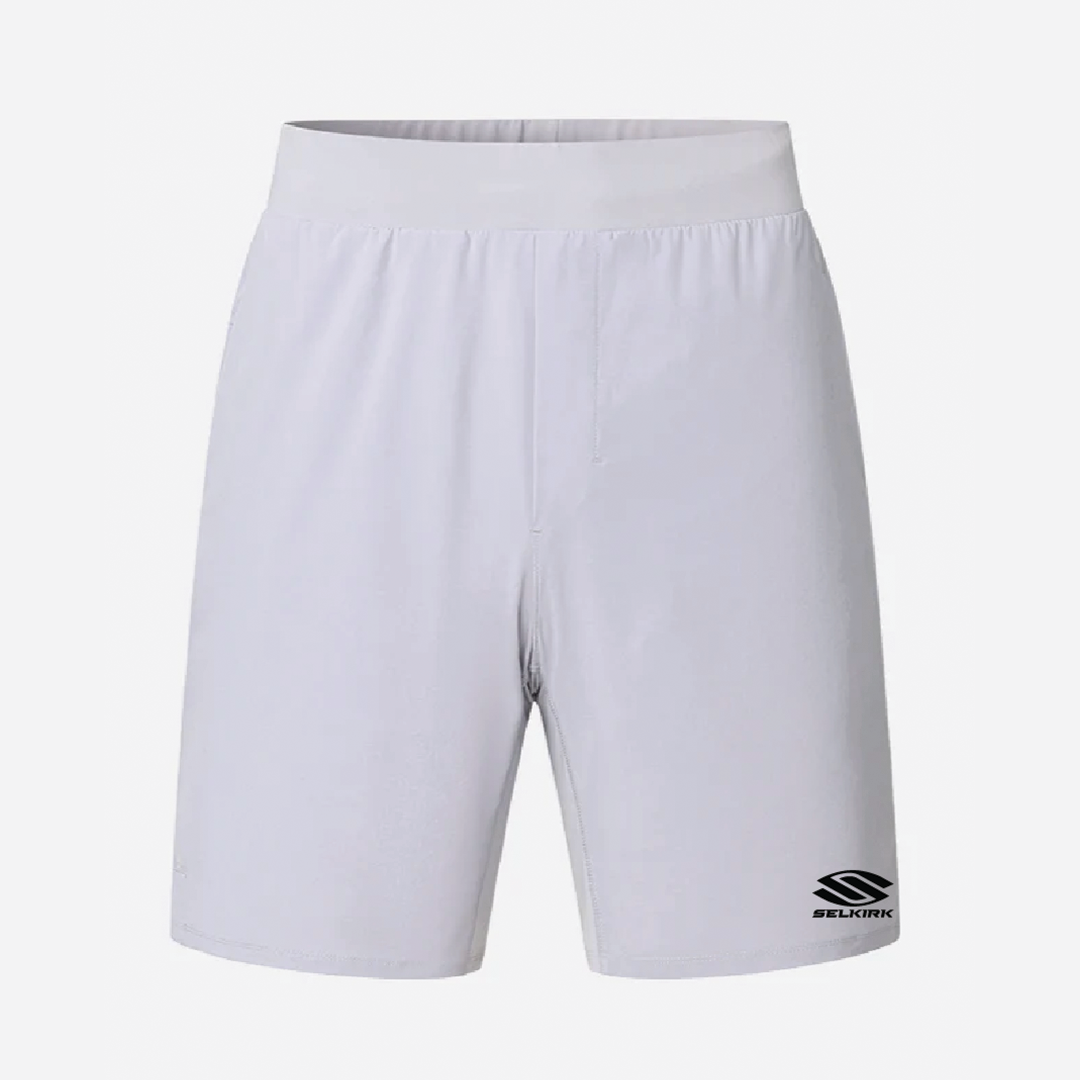 Gray Selkirk TruWear Men's Criterion 2.0 Lifestyle Workout Shorts