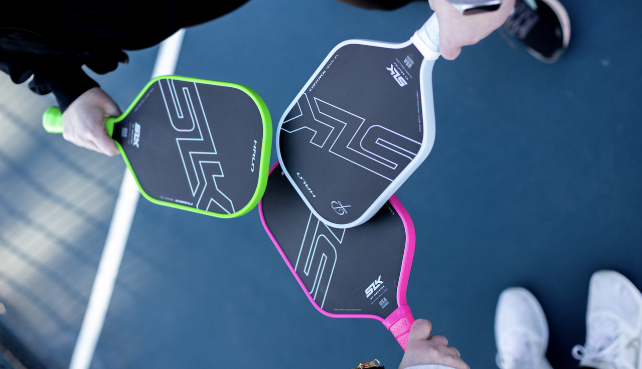 Lightweight and longer pickleball paddles for seniors