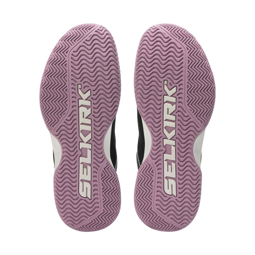 Women's CourtStrike Pickleball Shoes - Black Winter Berry / 6.5