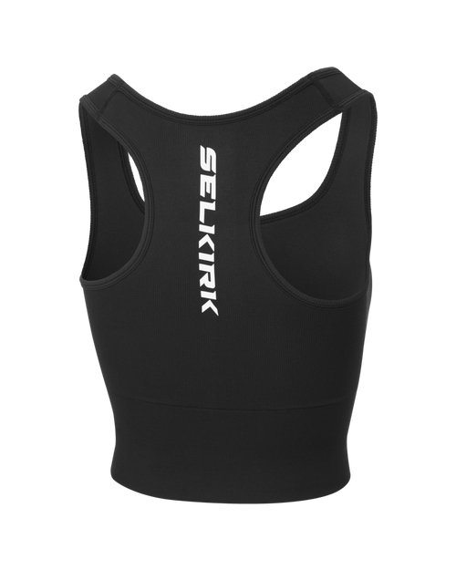 Women's Pro Line Seamless Fitted Tank Top - Black / XS/S