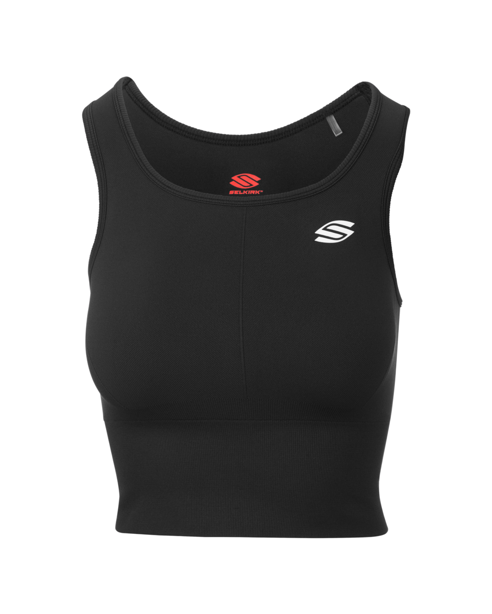 Black Women's Pro Line Seamless Fitted Tank Top