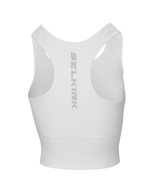 Women's Pro Line Seamless Fitted Tank Top - White / XS/S